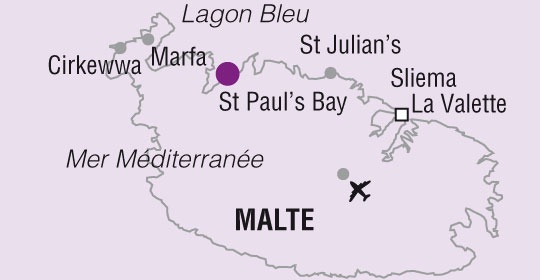 Malte - Ile de Malte - Hôtel Sunflower 3*