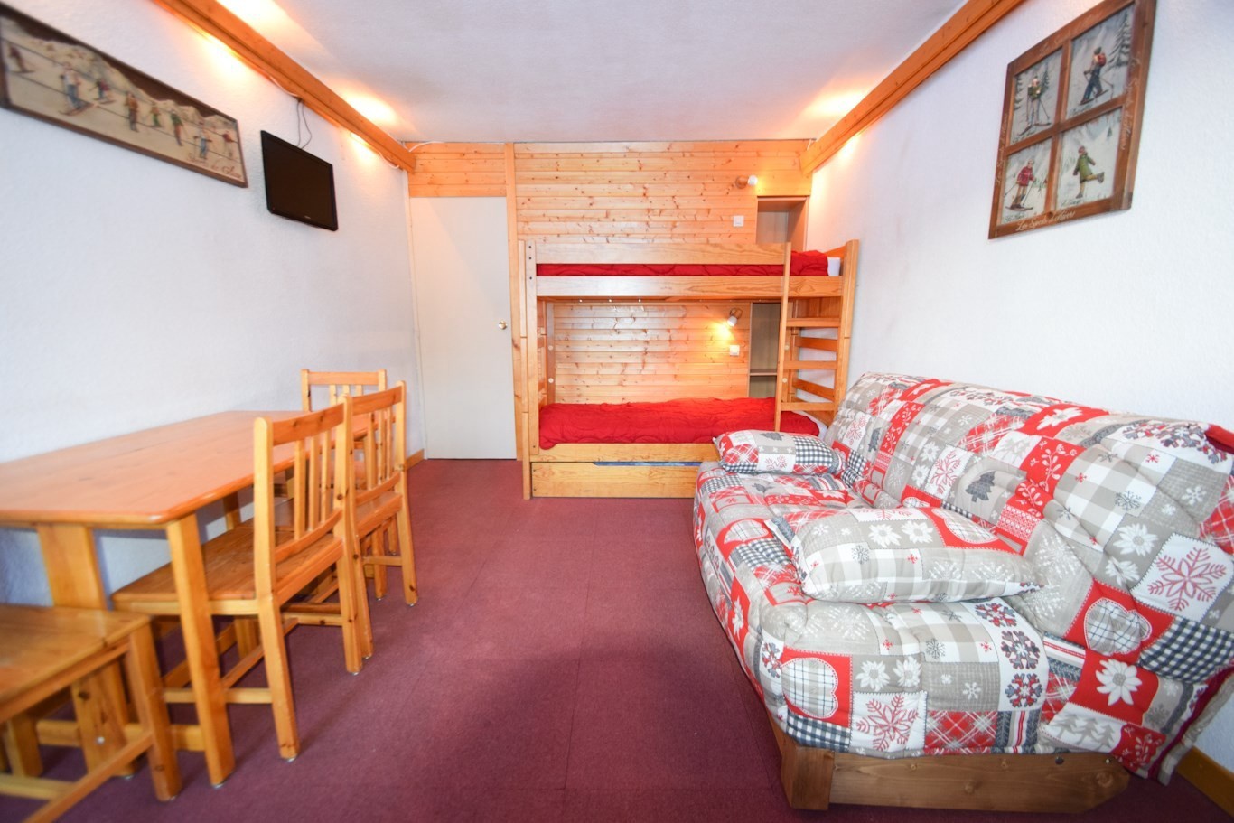 Studio 3/4 pers - LE FRANCE - PLAGNE CENTRE - ref 722FR - 4