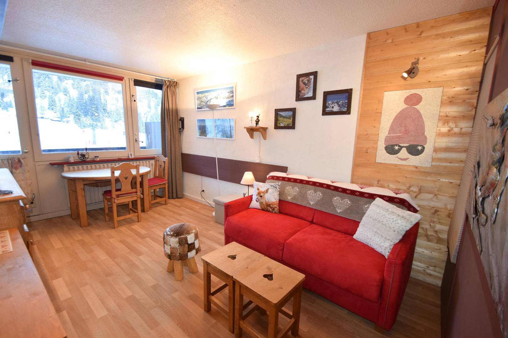 Studio 2 pers - LE FRANCE - PLAGNE CENTRE - classé 2* 3 cristaux - ref 737FR - 1