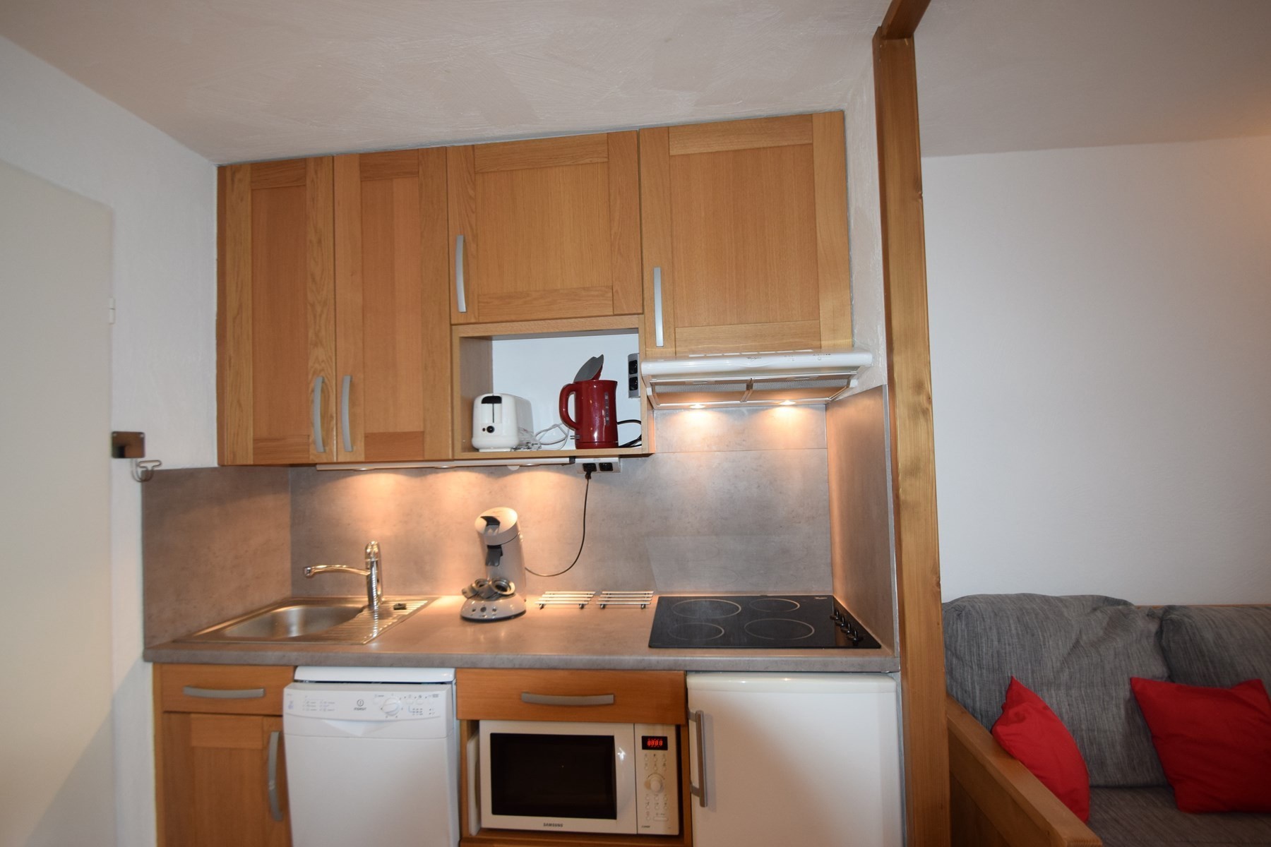 3 Pièces 6 pers Duplex - WIFI- LE CERVIN - PLAGNE SOLEIL - ref 611CE - 5