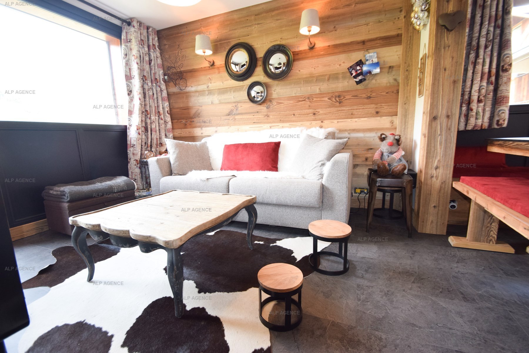 bel Appartement 5 pièces - LE PERCE NEIGE - Wifi - direct sur pistes - ref 024PN - 2