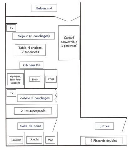 Studio 3/4 pers - L'EVEREST - PLAGNE CENTRE - ref 014EV - 7