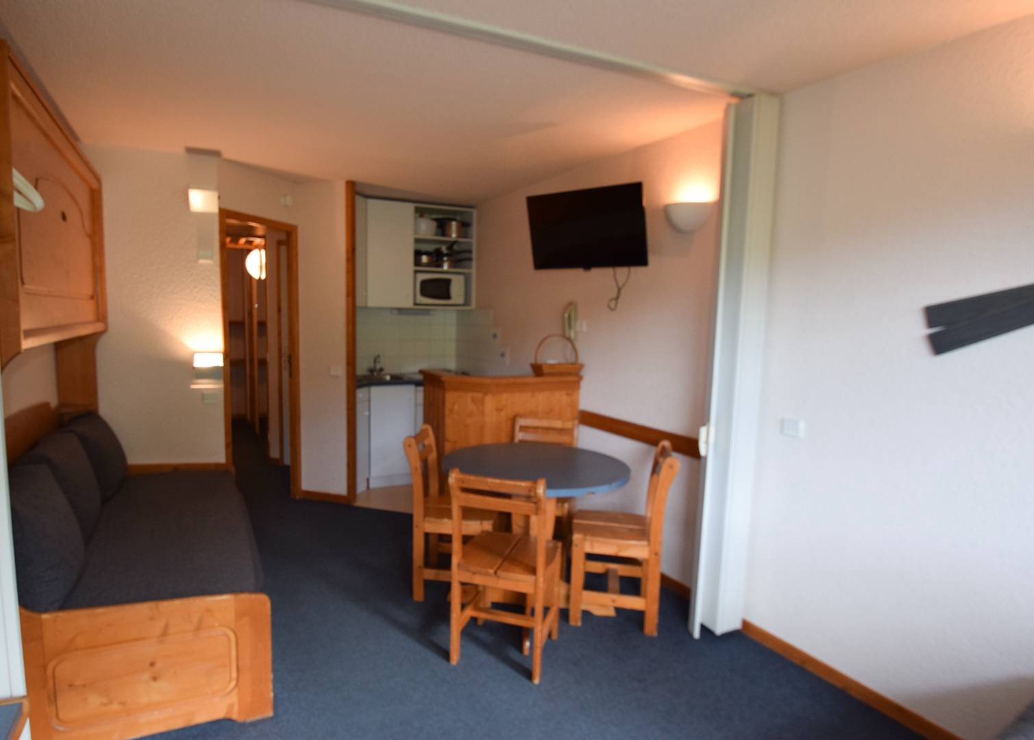 Studio 3/4 pers. Partie Étoile - PLAGNE AIME 2000 - ref D05A2 - 4