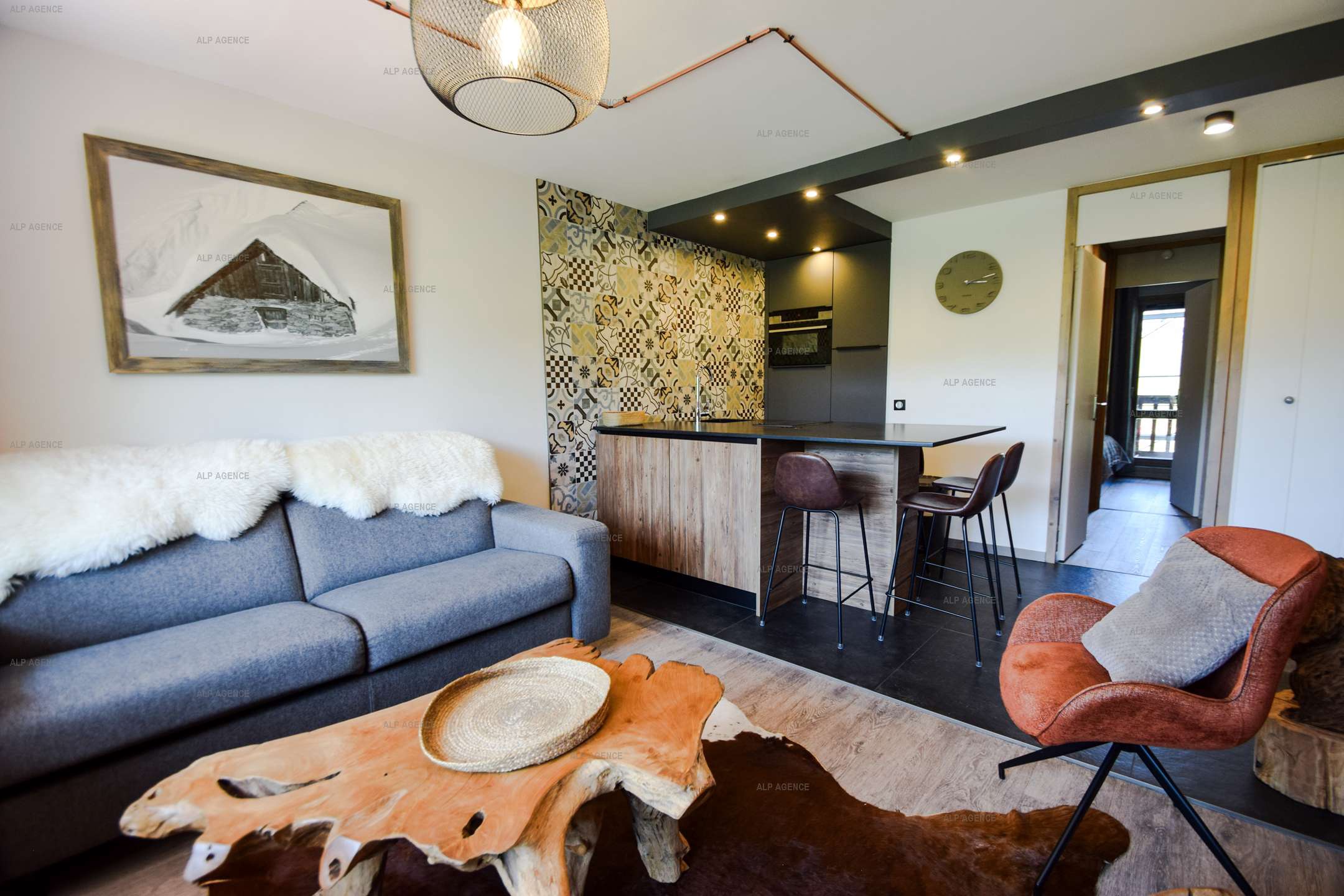 2 Pièces 4 pers -LES GENTIANES - PLAGNE VILLAGES -Classé 3*- WIFI - ref D35GE - 1