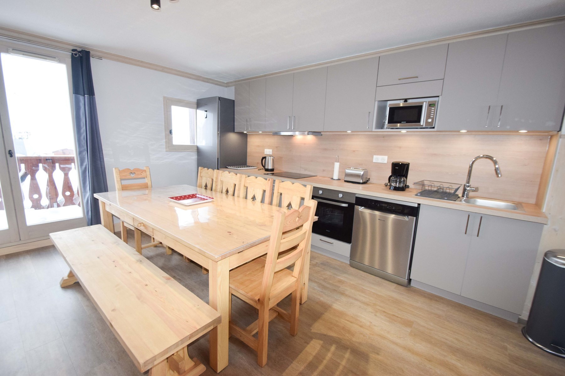 CHALET LES PRAZ N°112 - PLAGNE VILLAGES - classé 3* - ref CHPRA112 - 3