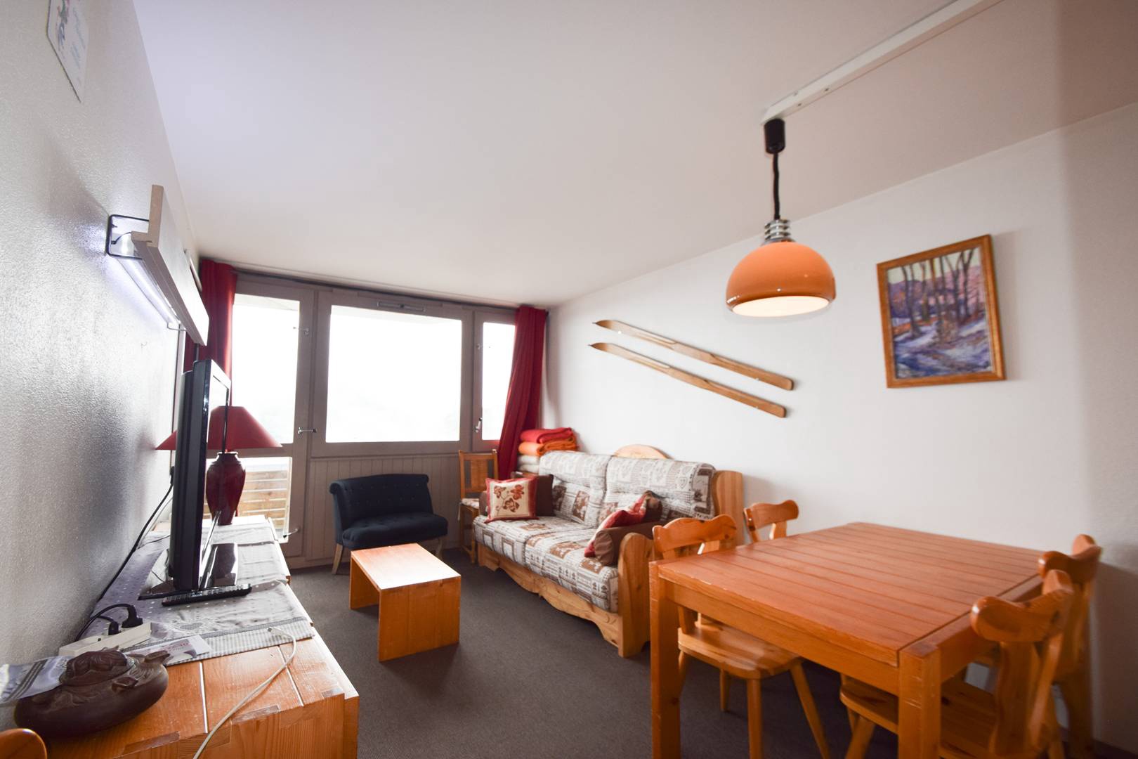 Appartement 3 chambres 8 pers - PLAGNE AIME 2000 - ref C124A2 - 8