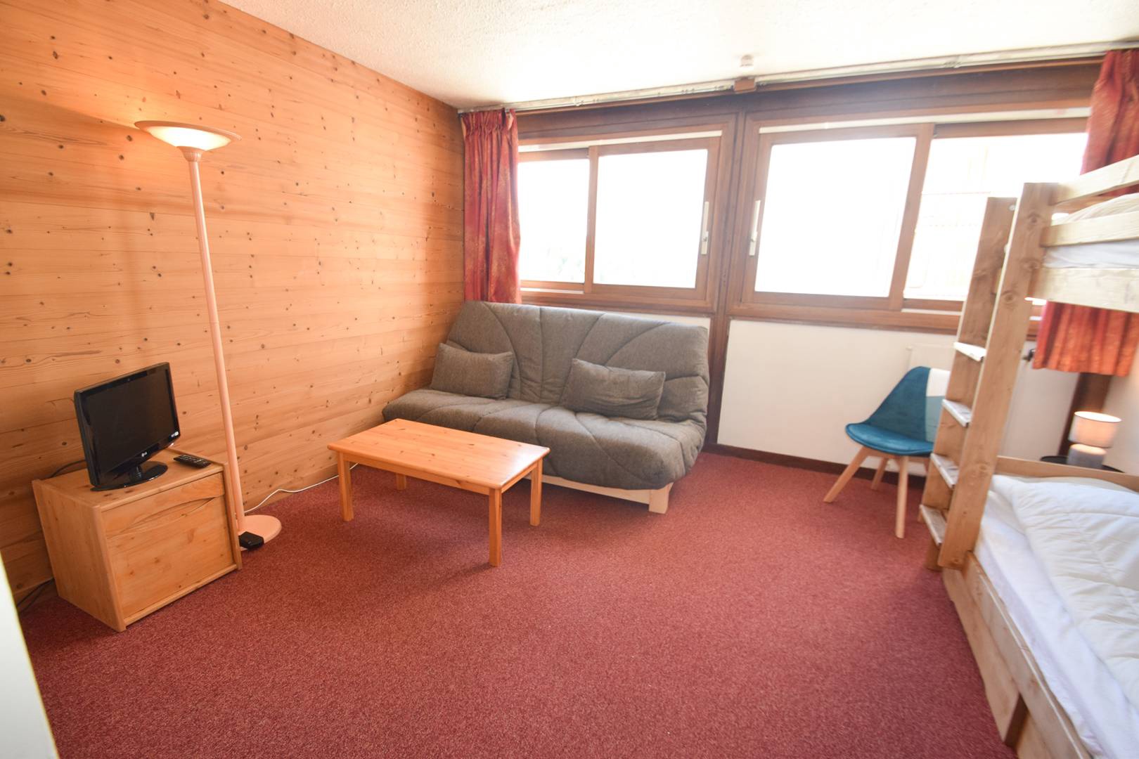 Studio 3/4 pers - LE VERCORS - PLAGNE CENTRE - ref 107VR - 3