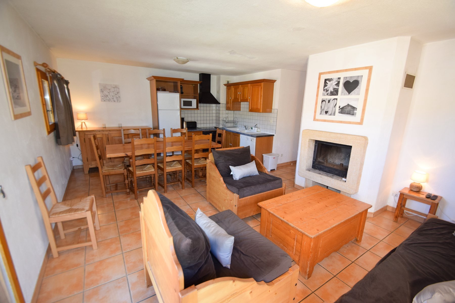 Chalet 8/10 people - PLAGNE SOLEIL - WIFI - ref C6ALP - 8